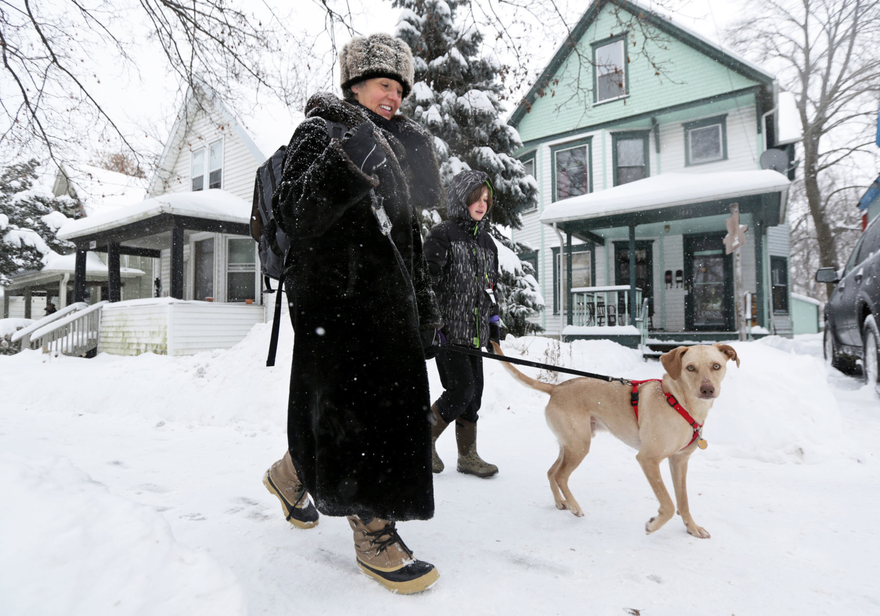 Winter storm hits Madison area